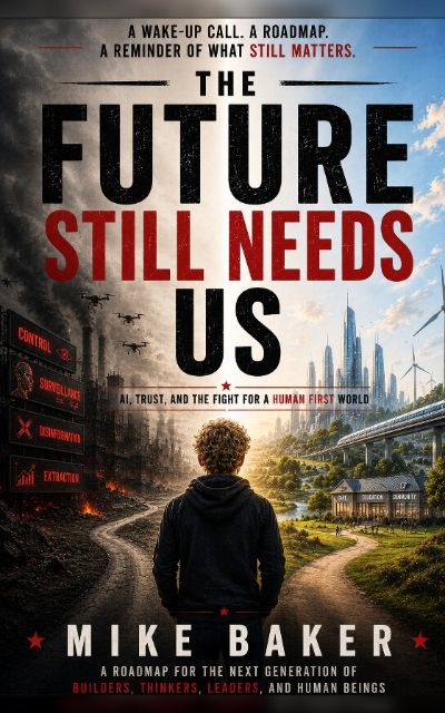 The Future Still Needs Us by Mike Baker