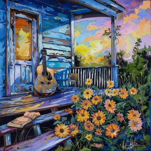 Front Porch Tales & Twangy Trails by Mike Baker