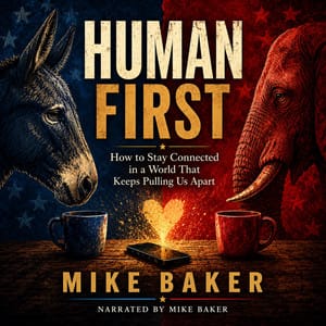 Human First audiobook cover