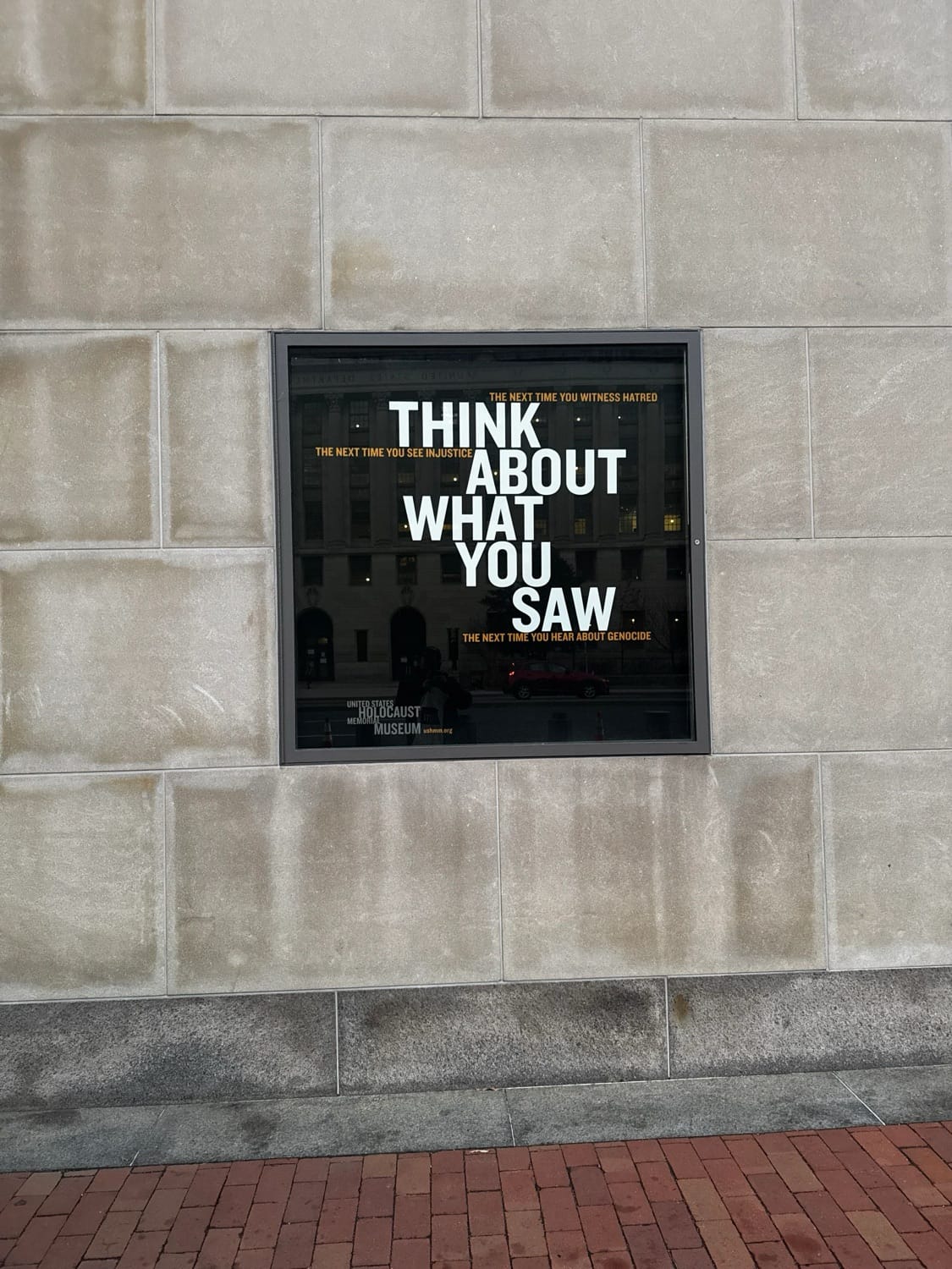 Never Again: A Personal Journey Through the Holocaust Museum