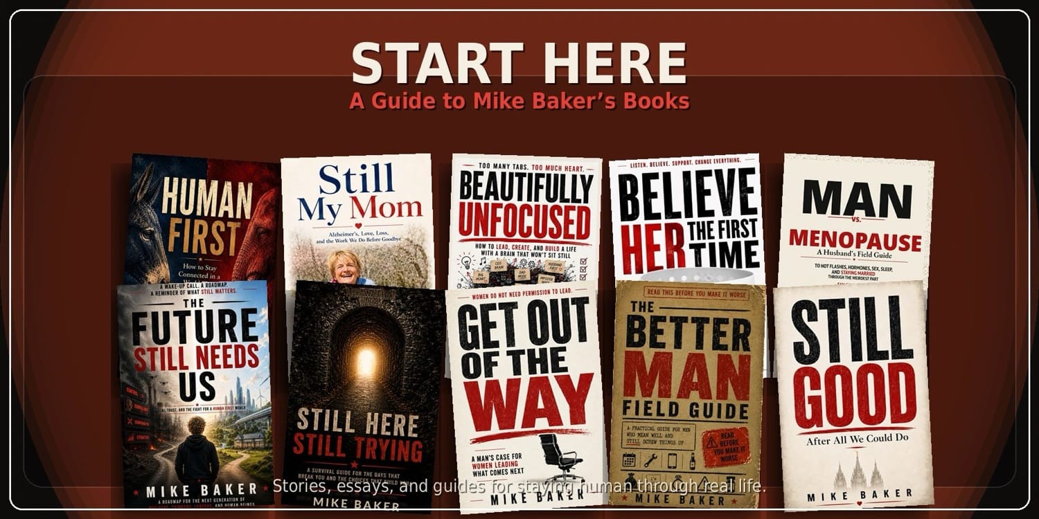 Start Here: A Guide to Mike Baker’s Books