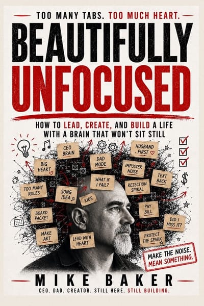 Cover of Beautifully Unfocused by Mike Baker