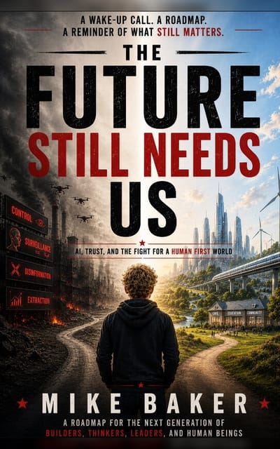 Cover of The Future Still Needs Us by Mike Baker