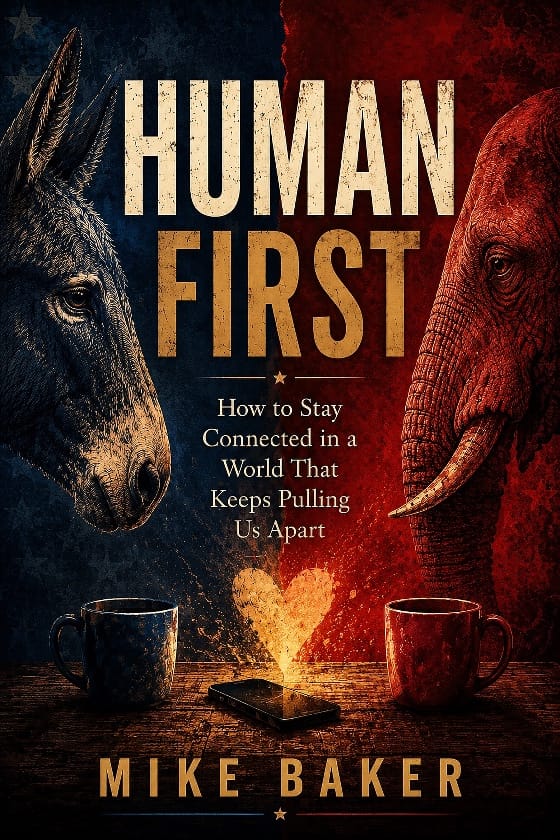 Cover of Human First by Mike Baker